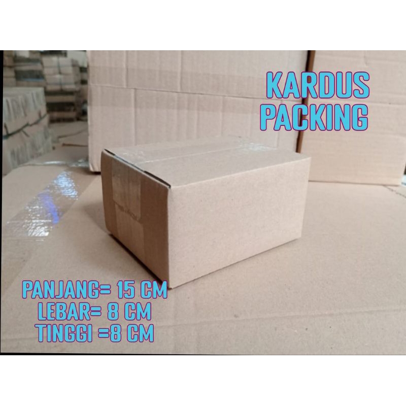 

kardus packing UK 15x8x8 kardus kecil kardus besar