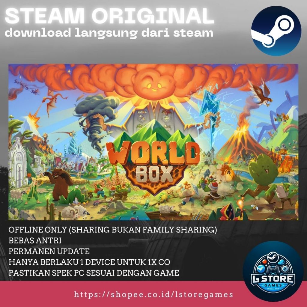WorldBox - God Simulator PC Sharing Original Offline