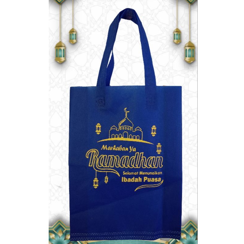 

Edisi RAMADHAN HLS 25x35 Spunbond sablon 1 sisi (isi 12 PCS)