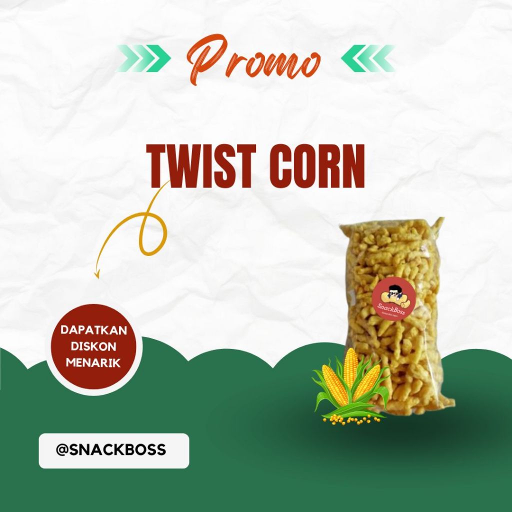 

COD TWIST CORN 1KG 500GR 250GR