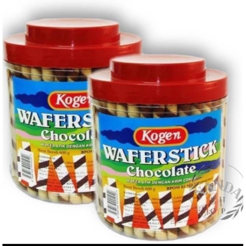 

KOGEN WAFER STICK 1 KARTON ISI 6 KALENG