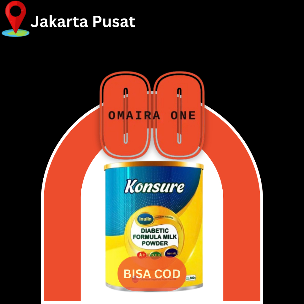 

OkGasCod) KONSURE Susu Diabetes Original Import Usa -OmairaOne