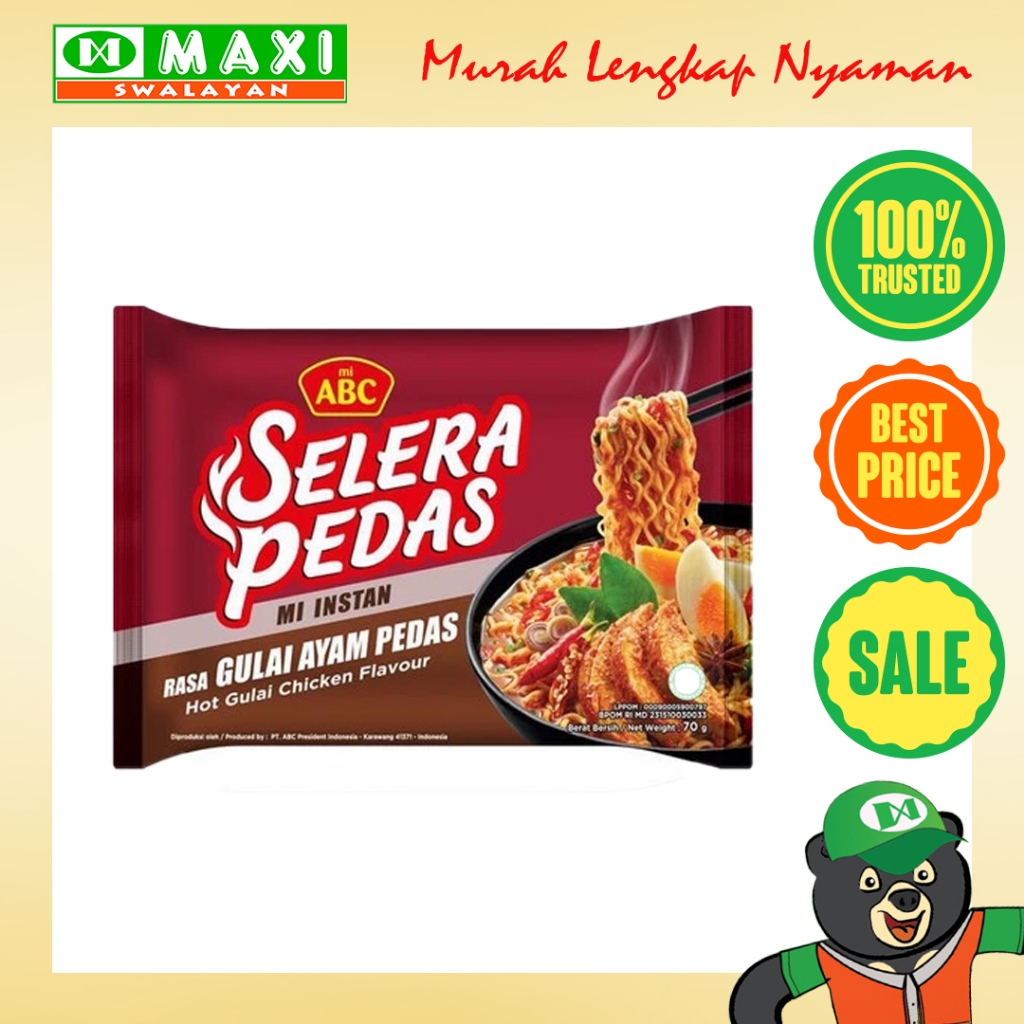 

ABC Selera Pedas Rasa Gulai Ayam 80gr