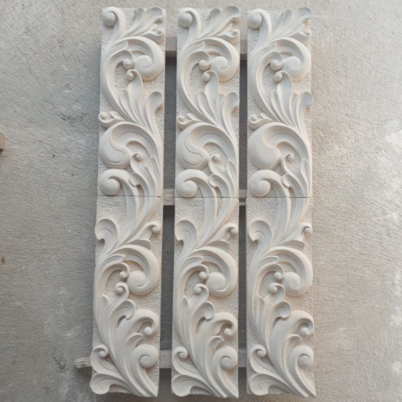 ukiran batu alam untuk pilar dan pagar