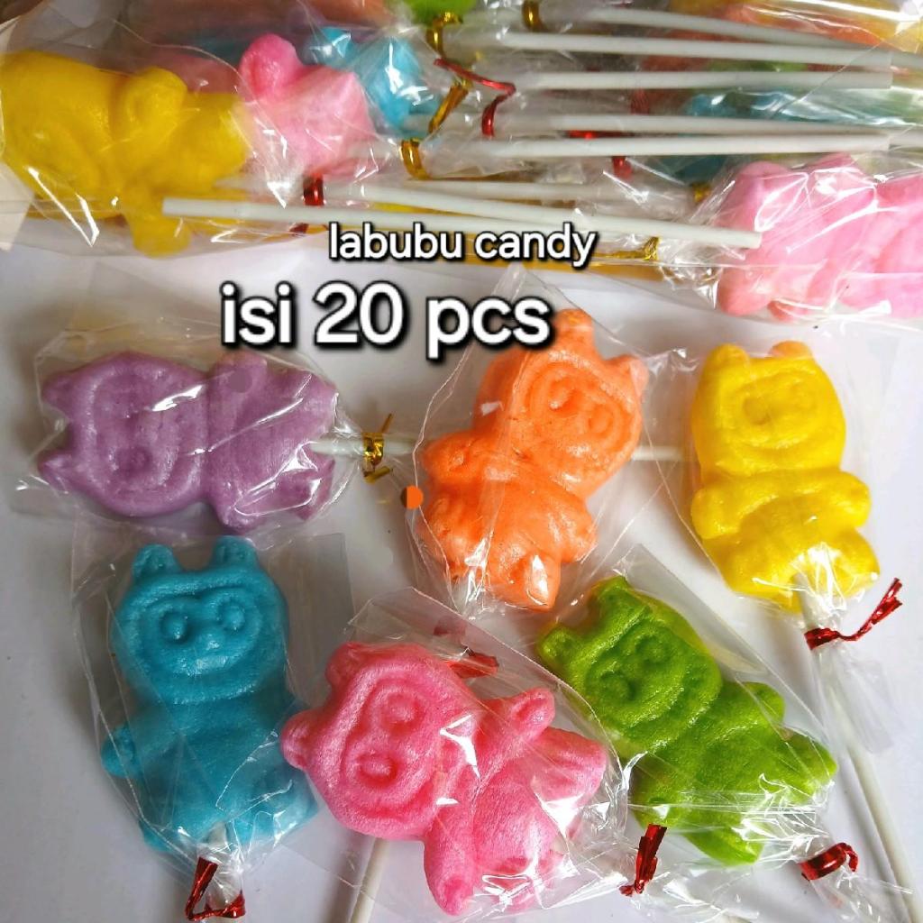 

permen LABUBU MIX warna 1pak isi 20 pcs