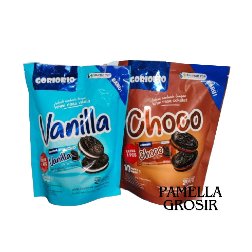 

JAJAN LEBARAN SNACK BISKUIT GORIORIO PUOCH ISI 10 PCS
