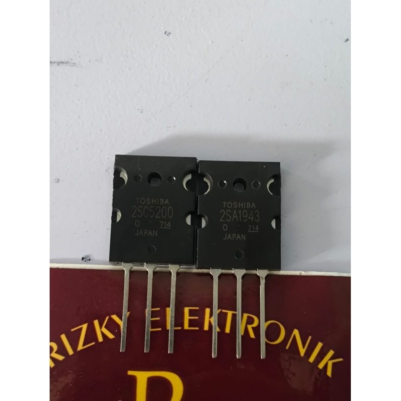 Transistor toshiba lot 714