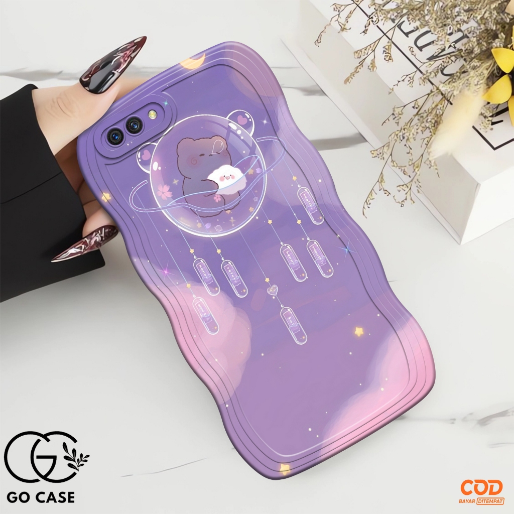 Softcase Casing Hp Oppo A3S Gelombang Softcase Oppo A3S Gelombang - Soft case Handphone - Kesing - S