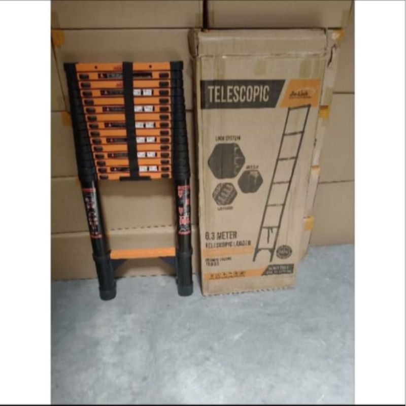 tangga teleskopik 6,3meter
