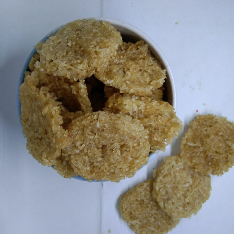 

rengginang manis atau krupuk rengginang manis mentah I Berat1kg I