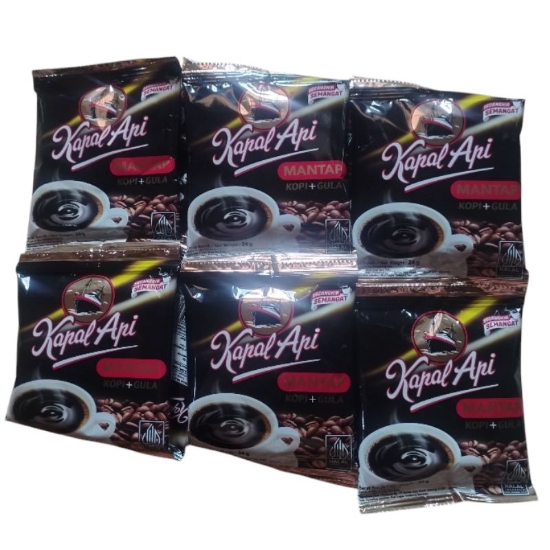 

Kopi Kapal Api Mantap 1 Renceng (10 Sachet x 24g)