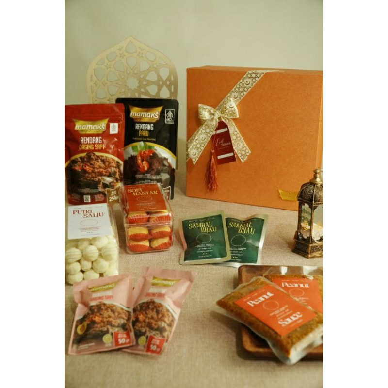 

SAKINAH - Rendang Mamaks hampers idul fitri 2025 / parcel ramadhan premium gift / hampers makanan