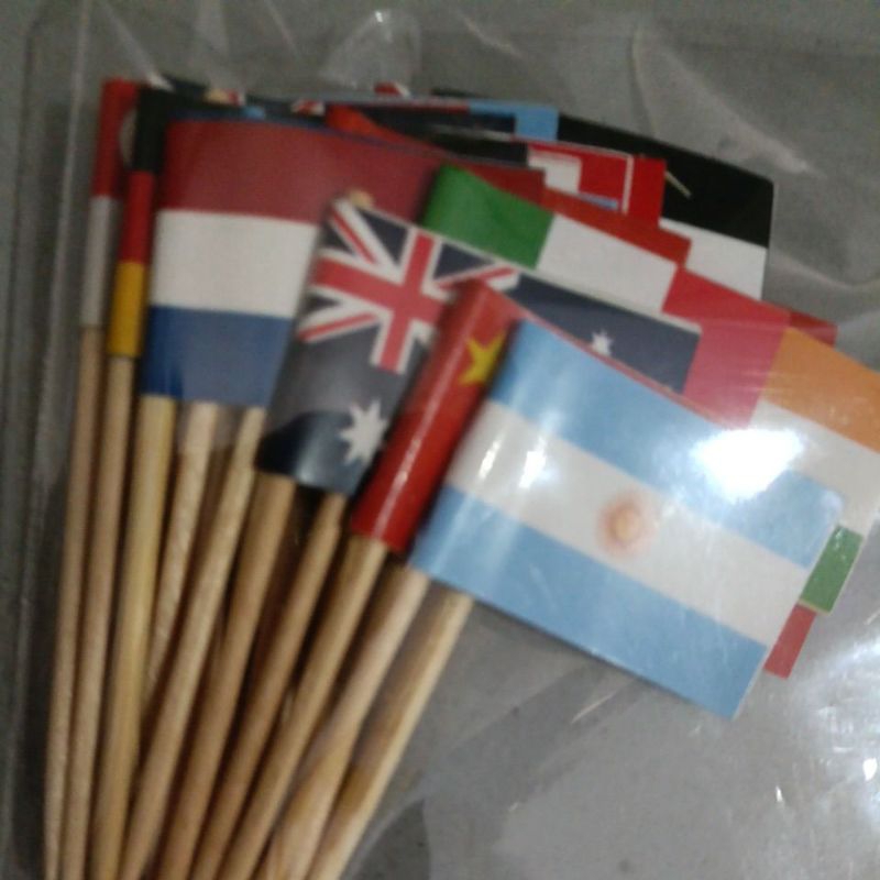 

Tusuk gigi Bendera Negara di Dunia