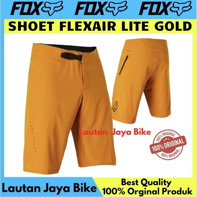 Short Fox Flexair Lite Gold Celana Sepeda Fox
