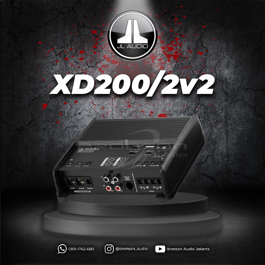AMPLIFIER JL AUDIO XD200/2v2