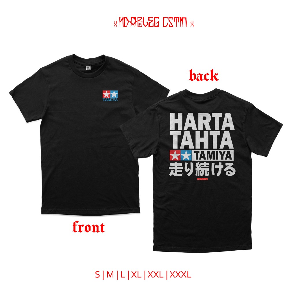 Kaos tamiya harta tahta tamiya tshirt tamiya combed 24s