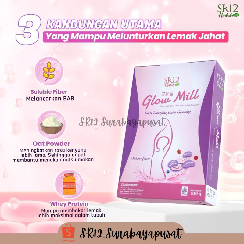 

SR12 Glowmill Susu Bubuk Rendah Lemak Menurunkan Berat Badan