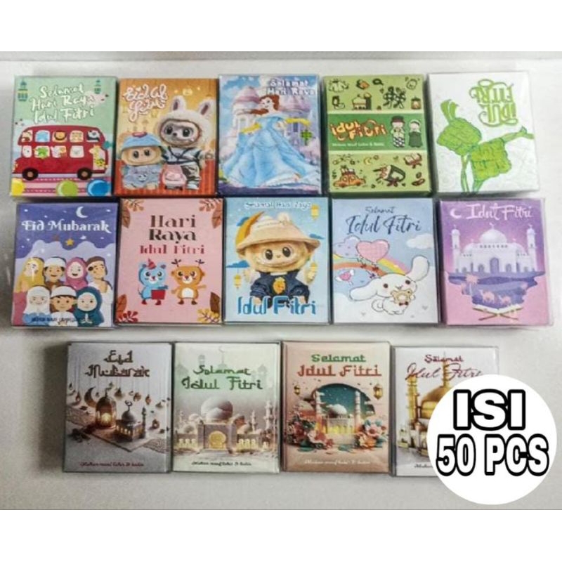 

AMPLOP LEBARAN 50 PCS TERLARIS