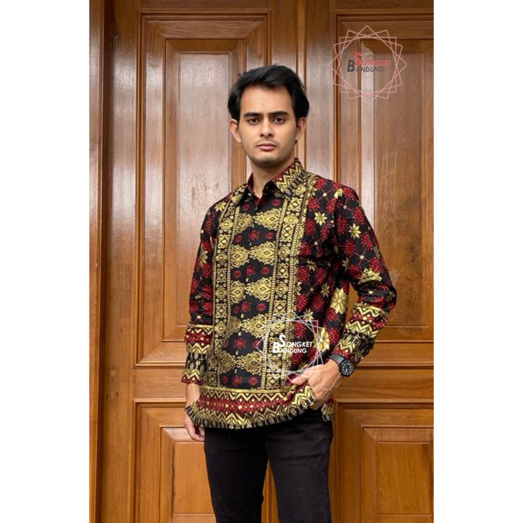 KEMEJA COUPLE KUSUMA SET RUMAH KEBAYA BANDUNG RUMAH SONGKET BANDUNG