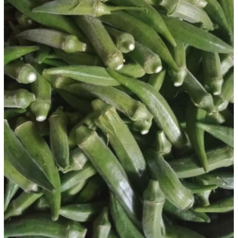 

Sayur Okra segar hijau 1 kg
