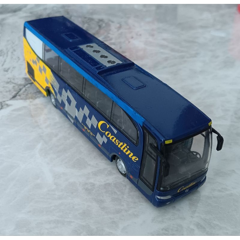Realtoy diecast -  coastline bus - koleksi - loose