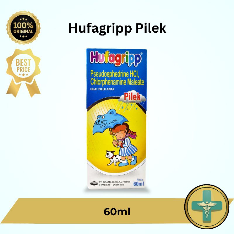 

Hufagripp Pilek Syrup 60ml