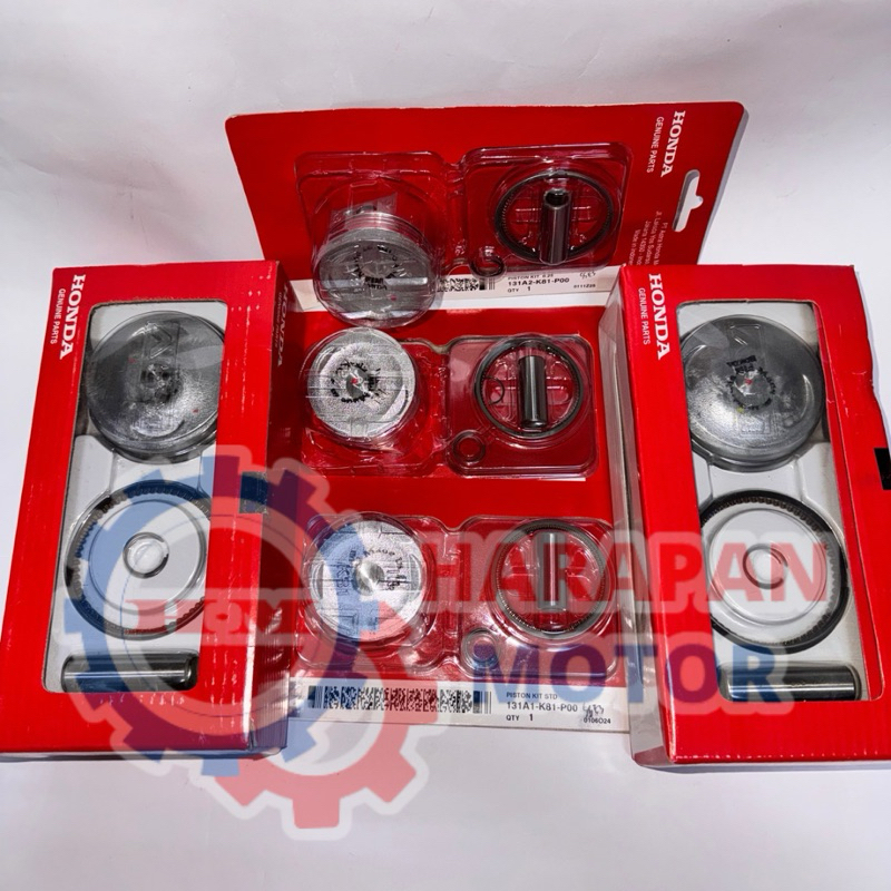 Harapan Motor - Piston Kit Honda Beat lama (KVY)