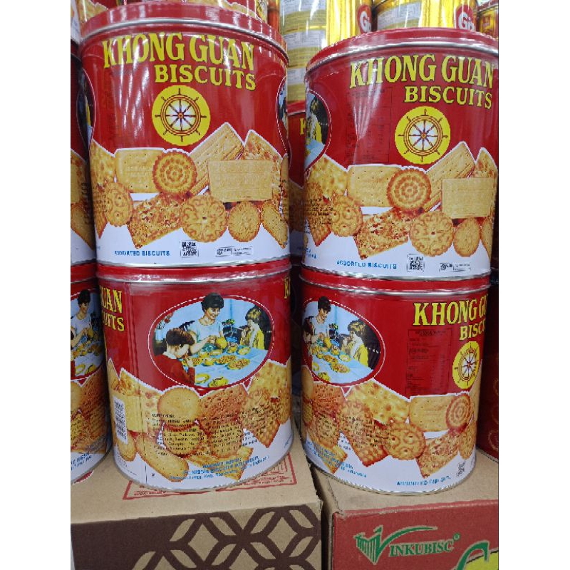 

Khong Guan Biscuit Mini Assorted Kaleng 650gr