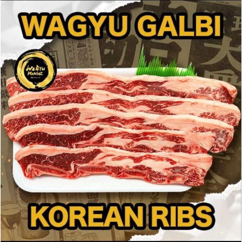 

DAGING WAGYU BEEF GALBI RIBS KALBI - KOREAN BBQ