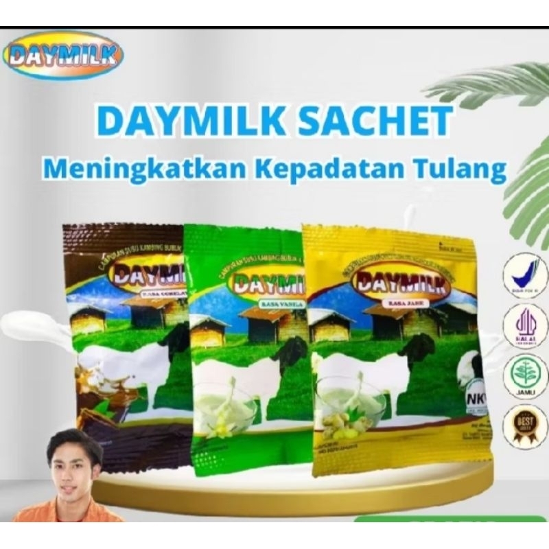 

SUSU SACHET DAYMILK_susu kambing etawa penuh nutrisi untuk membantu proses pertumbuhan gizi dari anak hingga orang dewasa