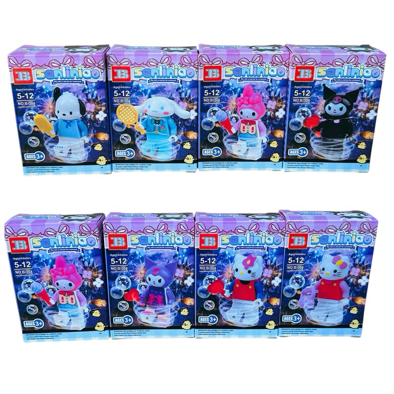 Lego SANLINIAO Mainan edukasi block susun sanrio Murah
