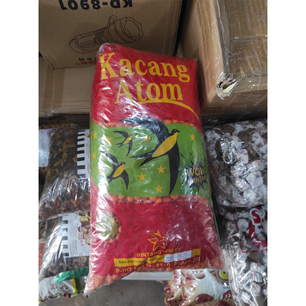 

Kacang Atom Pedas Murah Bintang Walet 500gr