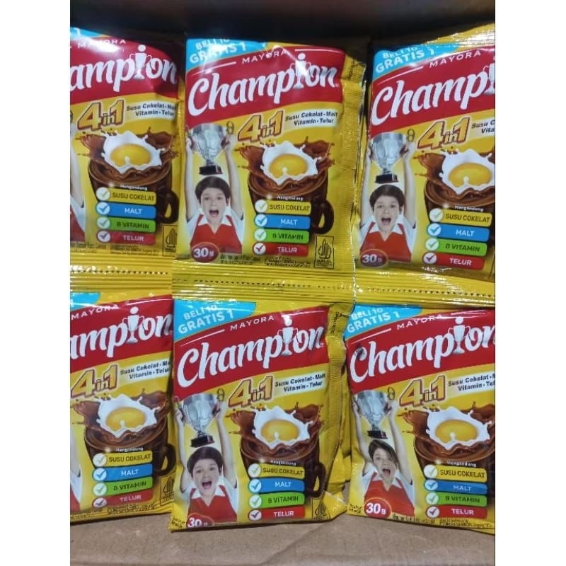 

Energen champion susu coklat 10 + 1