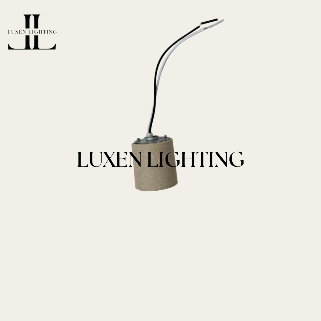 Sparepart Fitting Keramik Lampu Hias e14 / e27