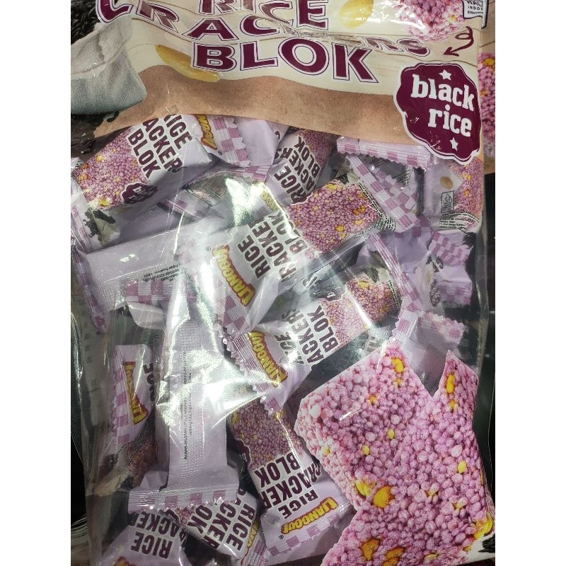 

black rice cracker kantong 298 gram