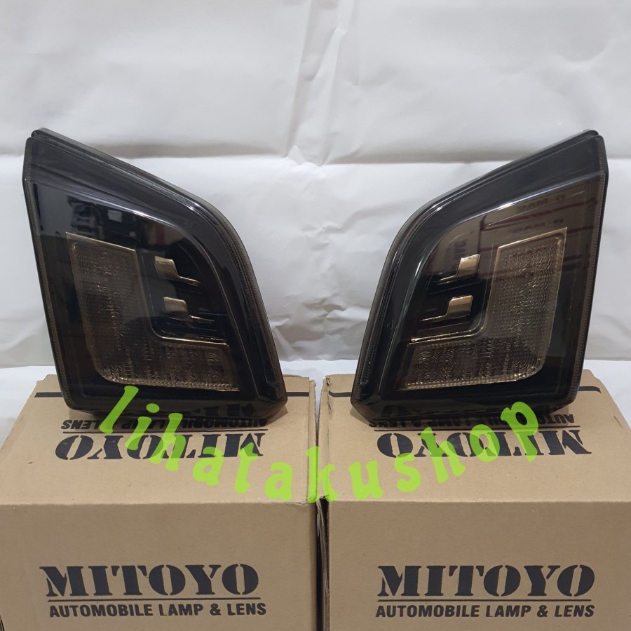 Lampu Reflektor Bagasi Agya Ayla Smoke Model Variasi 2017 2018 2019 2020