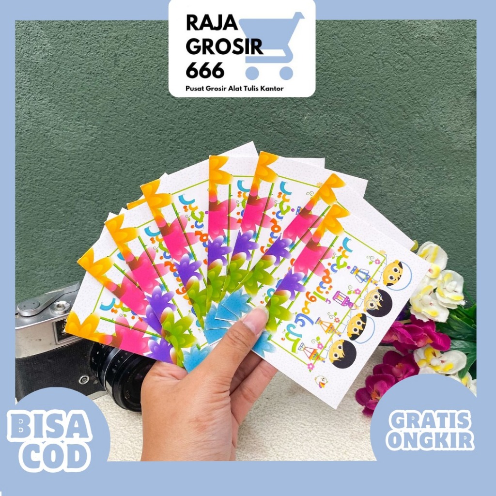 

AMPLOP LEBARAN 1 SET 10 KECIL UKURAN 7,3 CM X 10,5 CM MN-1153 RAMADAN LUCU IMUT KADO UNIK