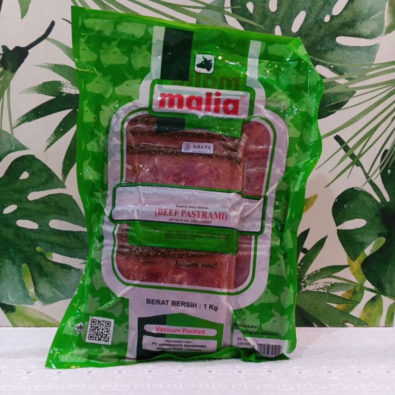 

Malia Beef Pastrami/ Daging Sapi Olahan 1kg HALAL