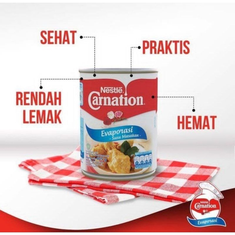 

Nestle Carnation Krimer Susu Kental Manis Evaporasi Kaleng