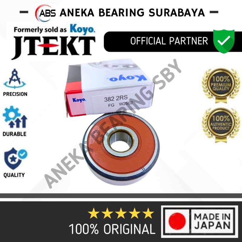 BEARING 382 2RS KOYO ASLI DINAMO ALTERNATOR 949100-3820 15X52X16