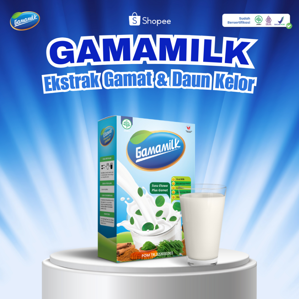 

GAMAMILK - Plus Ekstrak Gamat