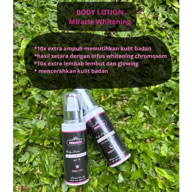 Hb miracle whitening satu paket siang malam