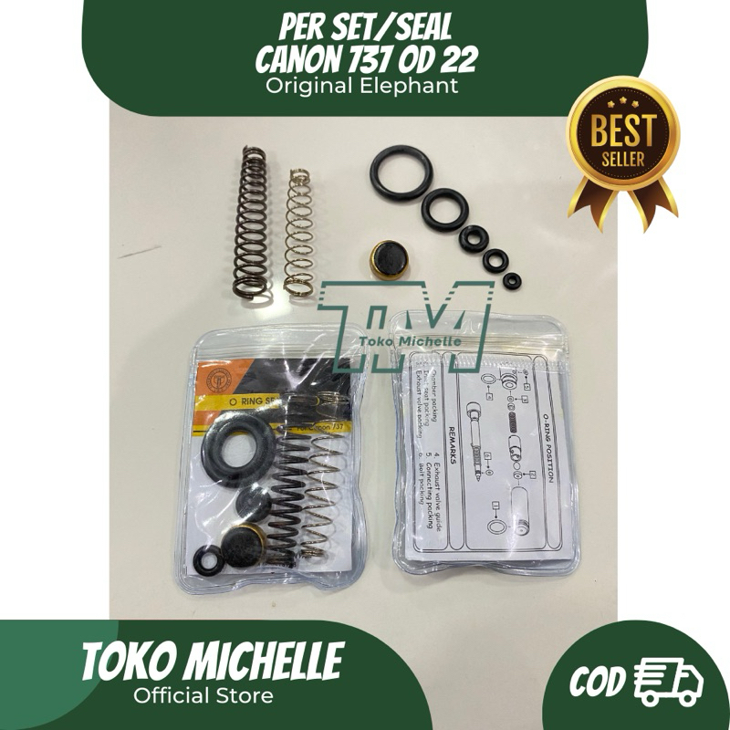 Per+Seal Set Canon 737 | Per Set Canon 737 | Per Set | Seal Set Canon 737 | Original Elephant