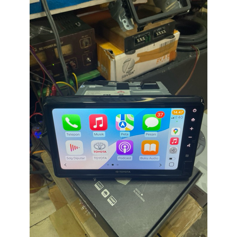 Head unit original copotan Toyota Rush GR 2025 applecarplay android auto wireless