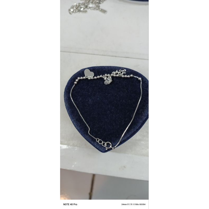 gelang itali kaca bola-bola p. 17cm