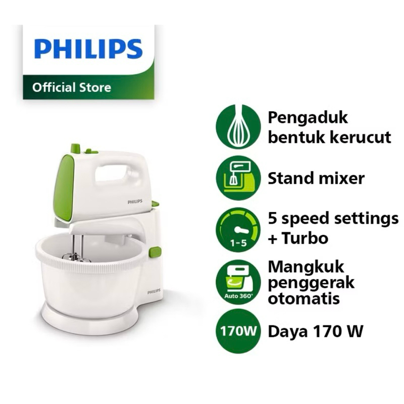 Stand Mixer Philips HR1559 / Mixer Philips HR1559