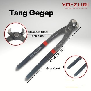 Gegep Tang Kakatua Tang Gegep Kawat Tang Catut Tower Pincher karet gegep 9 yozuri