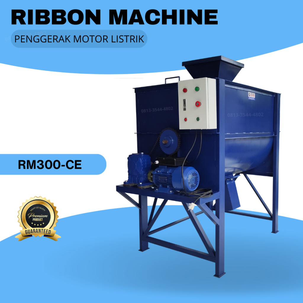 Mesin Mixer Industri Pencampur Pakan Ternak Kapasitas 300 KG Berkualitas