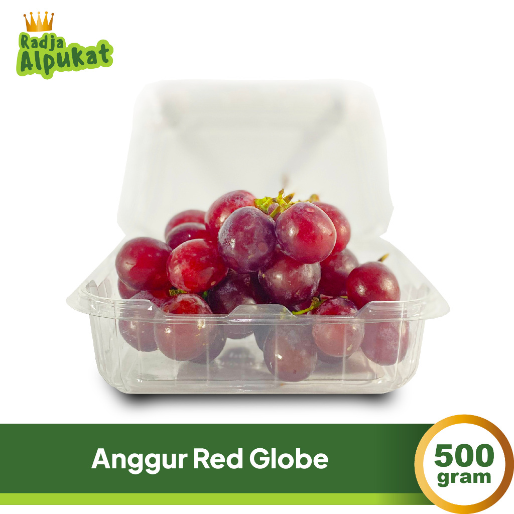

Anggur Red Globe Peru , Kemasan 500 Gram