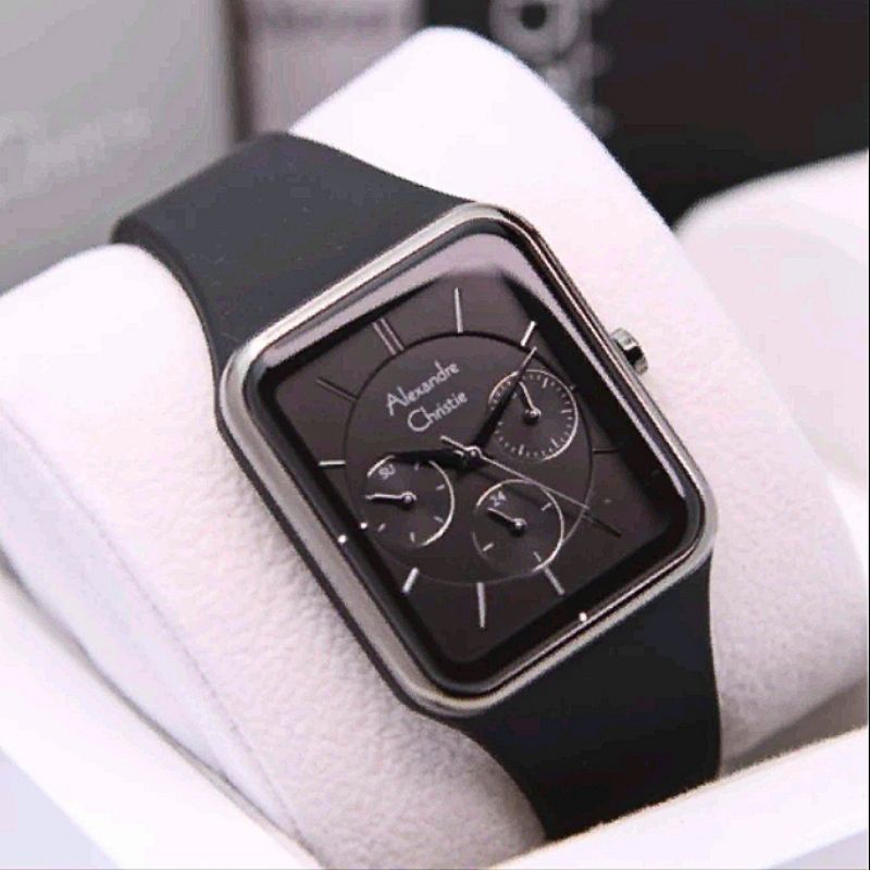 jam tangan wanita Alexander Cristie Original ac2744 black